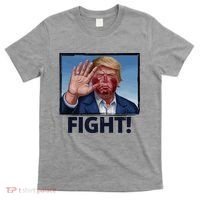 Donald Trump Fight! Rally Pro Trump T-Shirt thumb 0