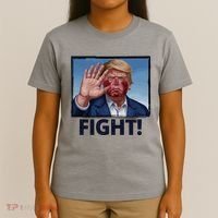 Donald Trump Fight! Rally Pro Trump T-Shirt thumb 4