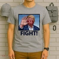 Donald Trump Fight! Rally Pro Trump T-Shirt thumb 6