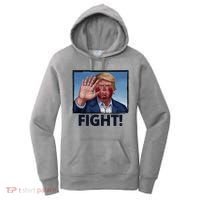 Donald Trump Fight! Rally Pro Trump Women's Hoodie thumb 0