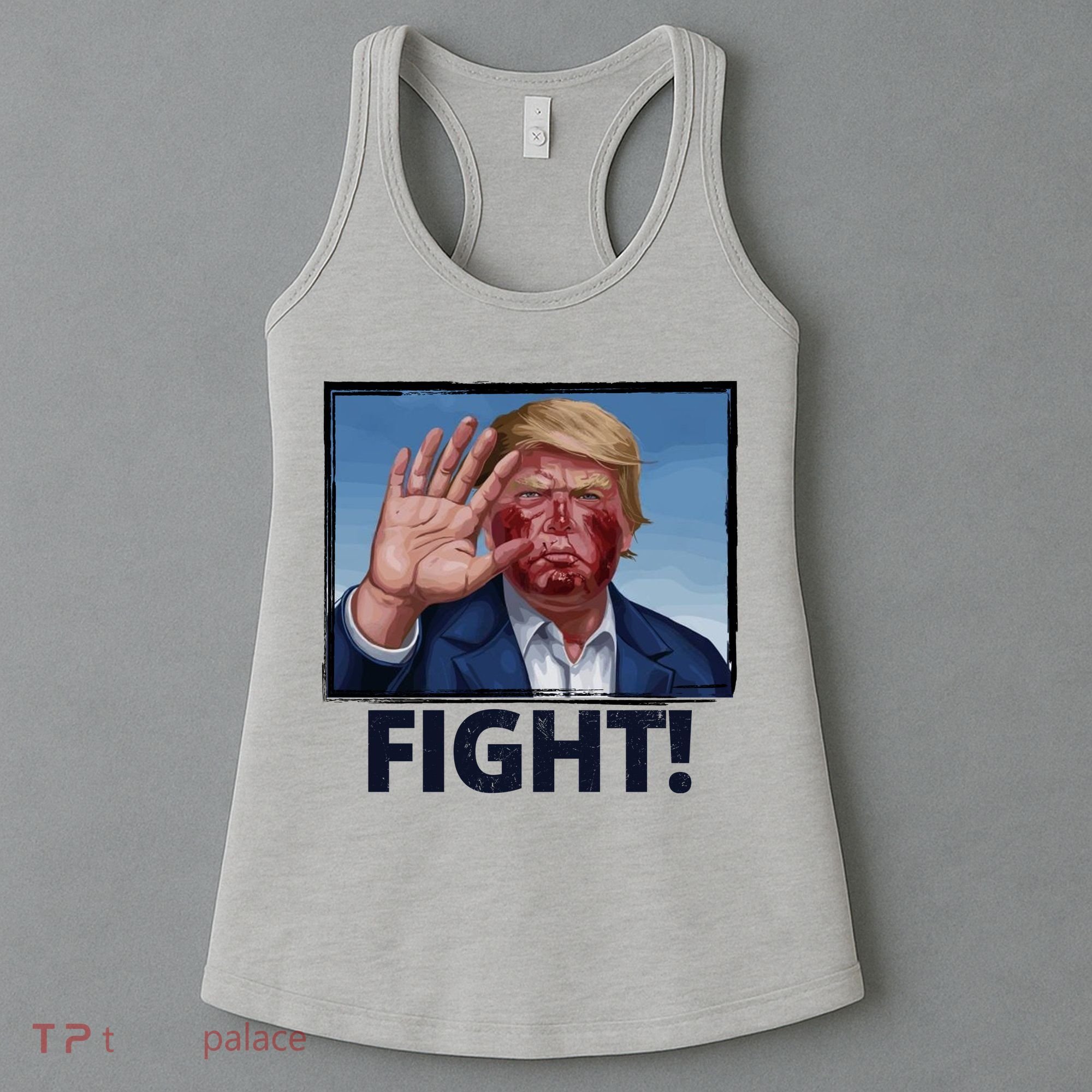 Donald Trump Fight! Rally Pro Trump Women's Tank Top