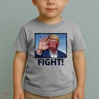Donald Trump Fight! Rally Pro Trump Toddler T-Shirt thumb 2