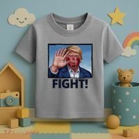 Donald Trump Fight! Rally Pro Trump Toddler T-Shirt thumb 3