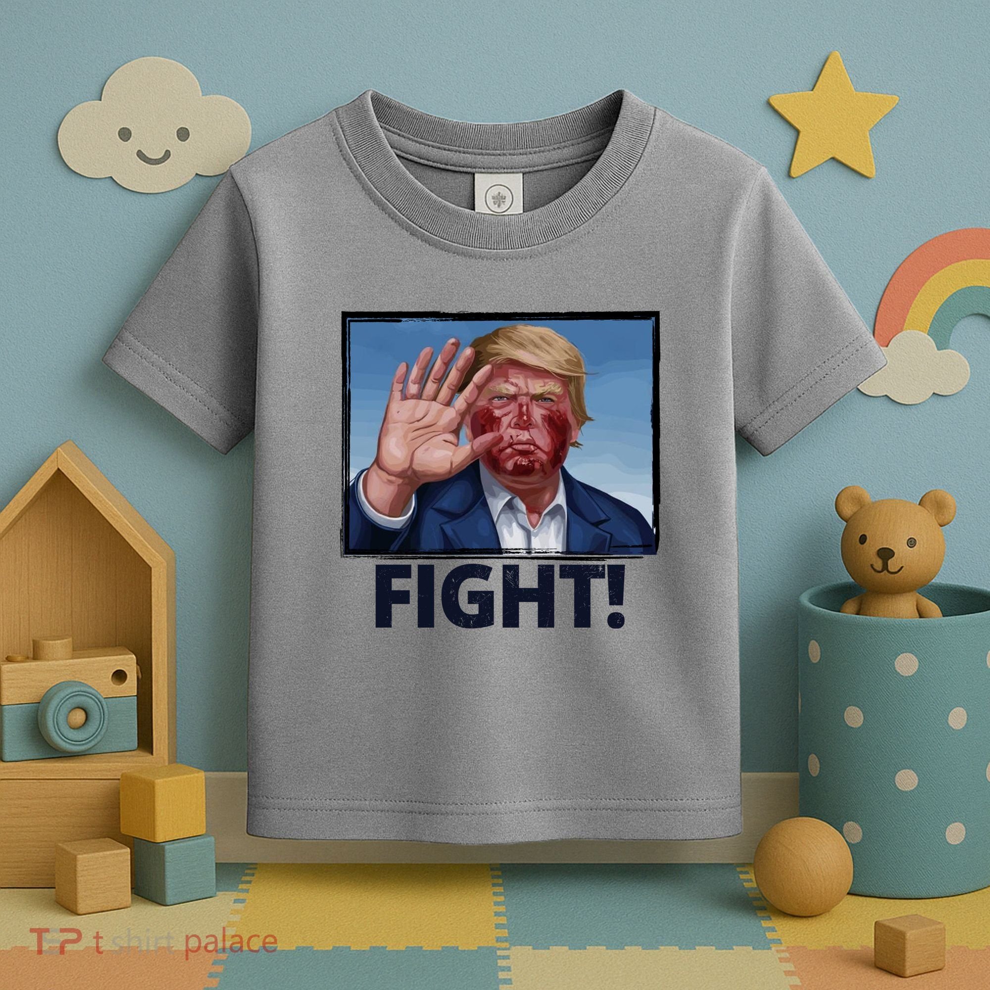 Donald Trump Fight! Rally Pro Trump Toddler T-Shirt