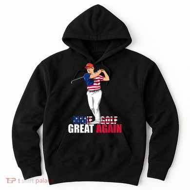 Donald Trump Funny Golf Gift Hoodie