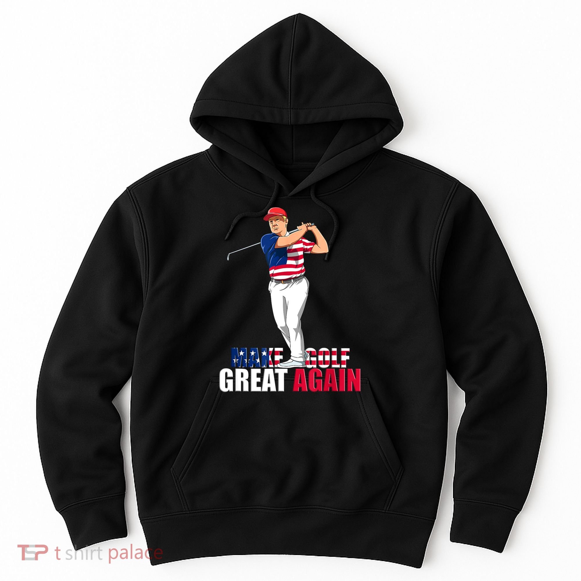 Donald Trump Funny Golf Gift Hoodie