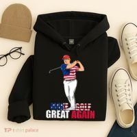 Donald Trump Funny Golf Gift Hoodie thumb 4