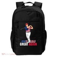 Donald Trump Funny Golf Gift Backpack thumb 0