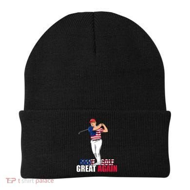 Donald Trump Funny Golf Gift Beanie