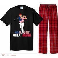 Donald Trump Funny Golf Gift Pajama Set thumb 0