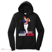 Donald Trump Funny Golf Gift Women's Hoodie thumb 0