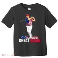 Donald Trump Funny Golf Gift Toddler T-Shirt thumb 0