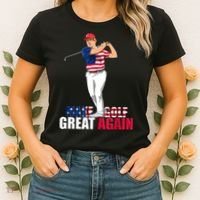 Donald Trump Funny Golf Gift Women's T-Shirt thumb 2