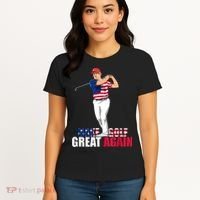 Donald Trump Funny Golf Gift Women's T-Shirt thumb 4