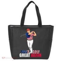 Donald Trump Funny Golf Gift Tote Bag thumb 0
