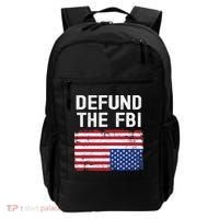 Defund The FBI American Flag Backpack thumb 0