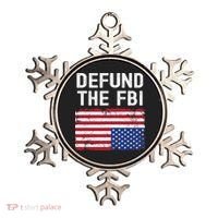 Defund The FBI American Flag Ornament thumb 0
