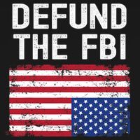 Defund The FBI American Flag Ornament thumb 1