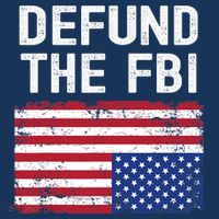 Defund The FBI American Flag Long Sleeve Shirt thumb 2