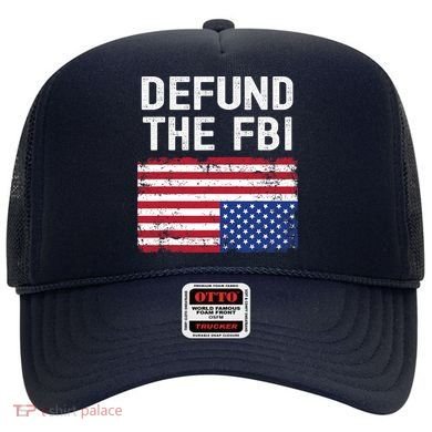 Defund The FBI American Flag Hat
