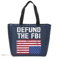 Defund The FBI American Flag Tote Bag thumb 0