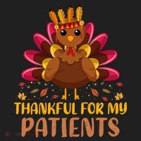 Doctor Thankful For My Patients Nurse Thanksgiving Meaningful Gift Golf Towel thumb 3