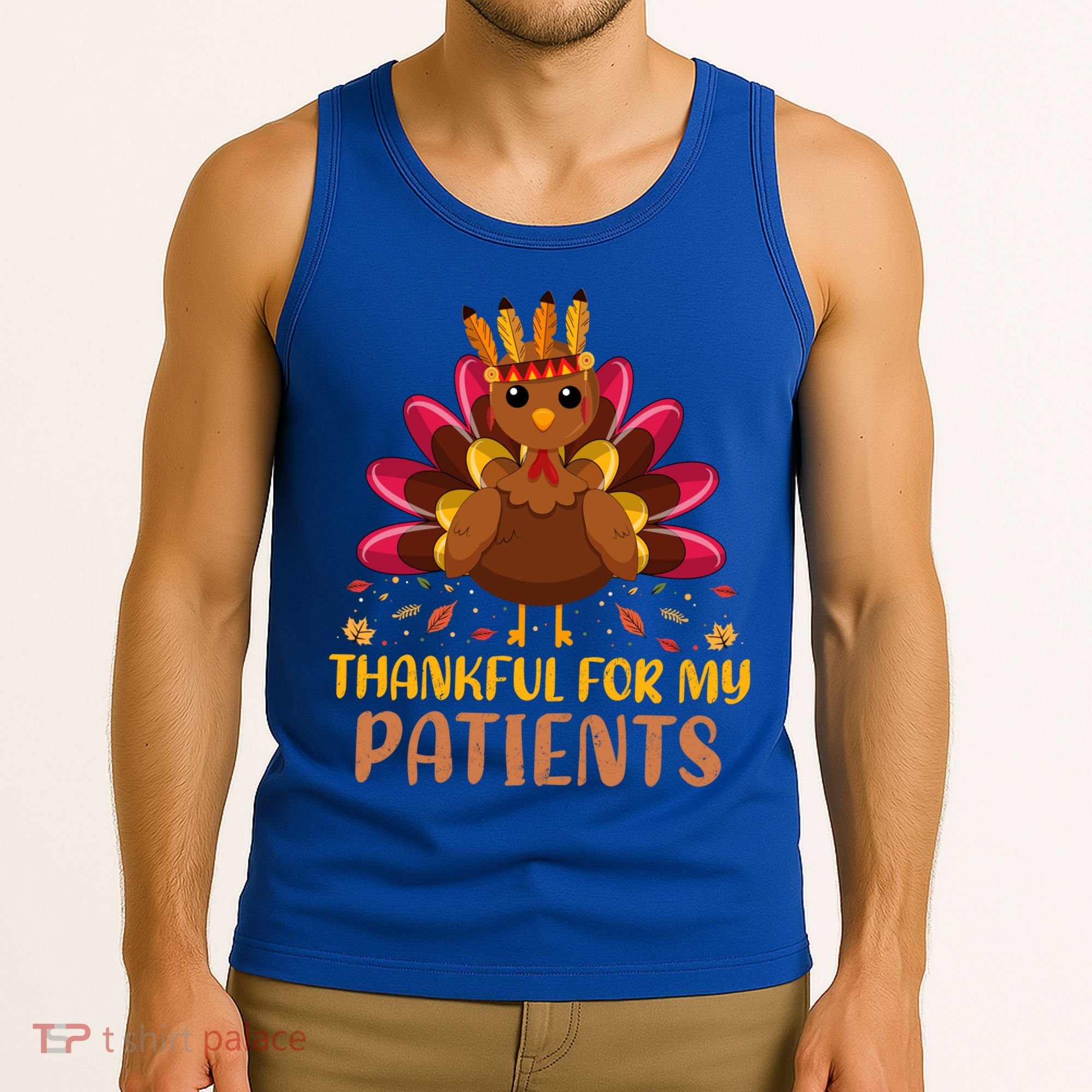 Doctor Thankful For My Patients Nurse Thanksgiving Meaningful Gift Tank Top