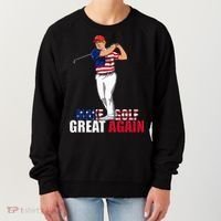 Donald Trump Funny Golf Gift Women's Sweatshirt thumb 0