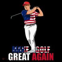 Donald Trump Funny Golf Gift Long Sleeve Shirt thumb 2