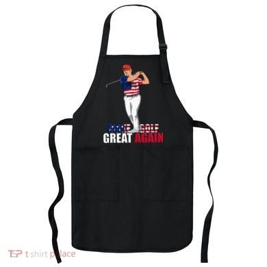 Donald Trump Funny Golf Gift Apron