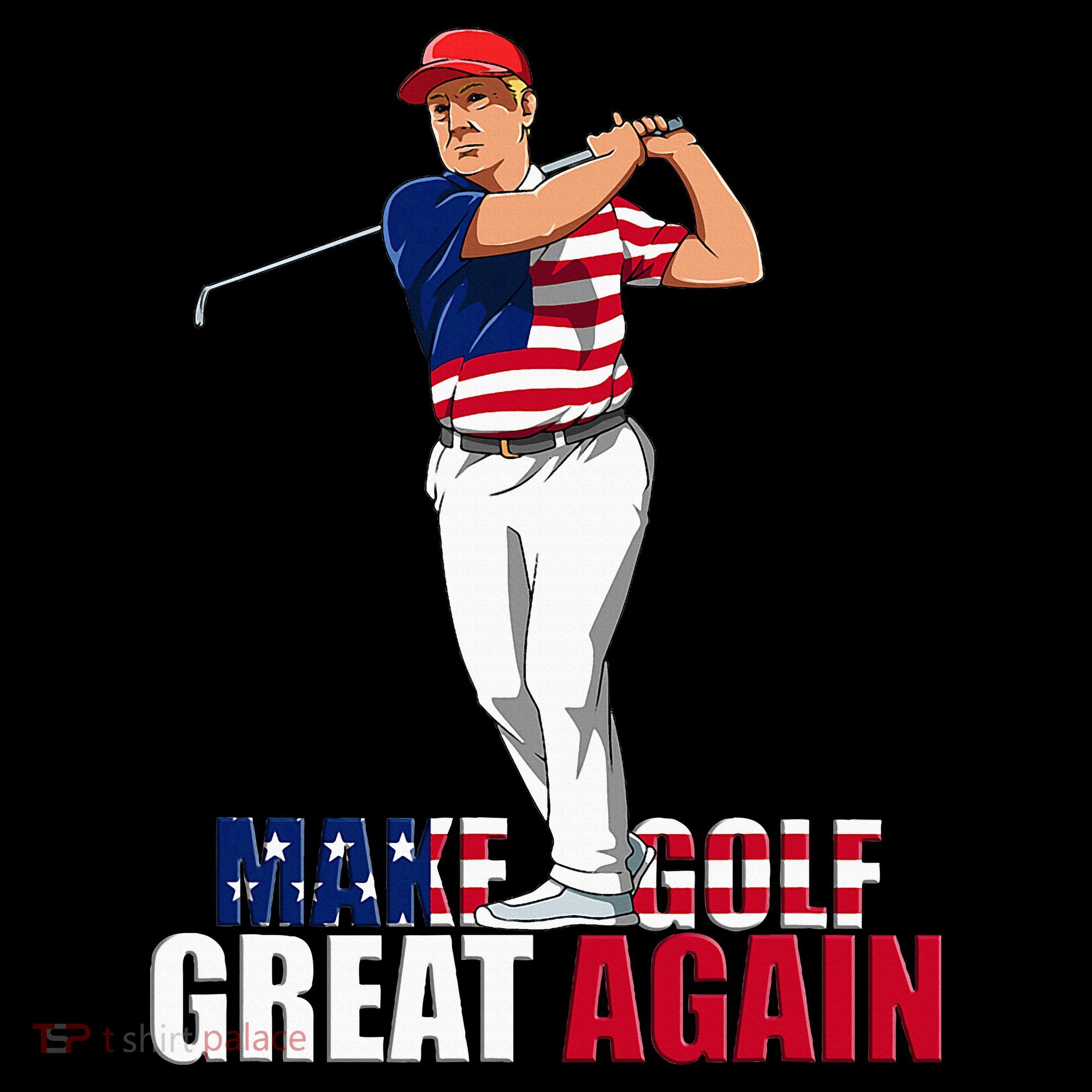 Donald Trump Funny Golf Gift Apron
