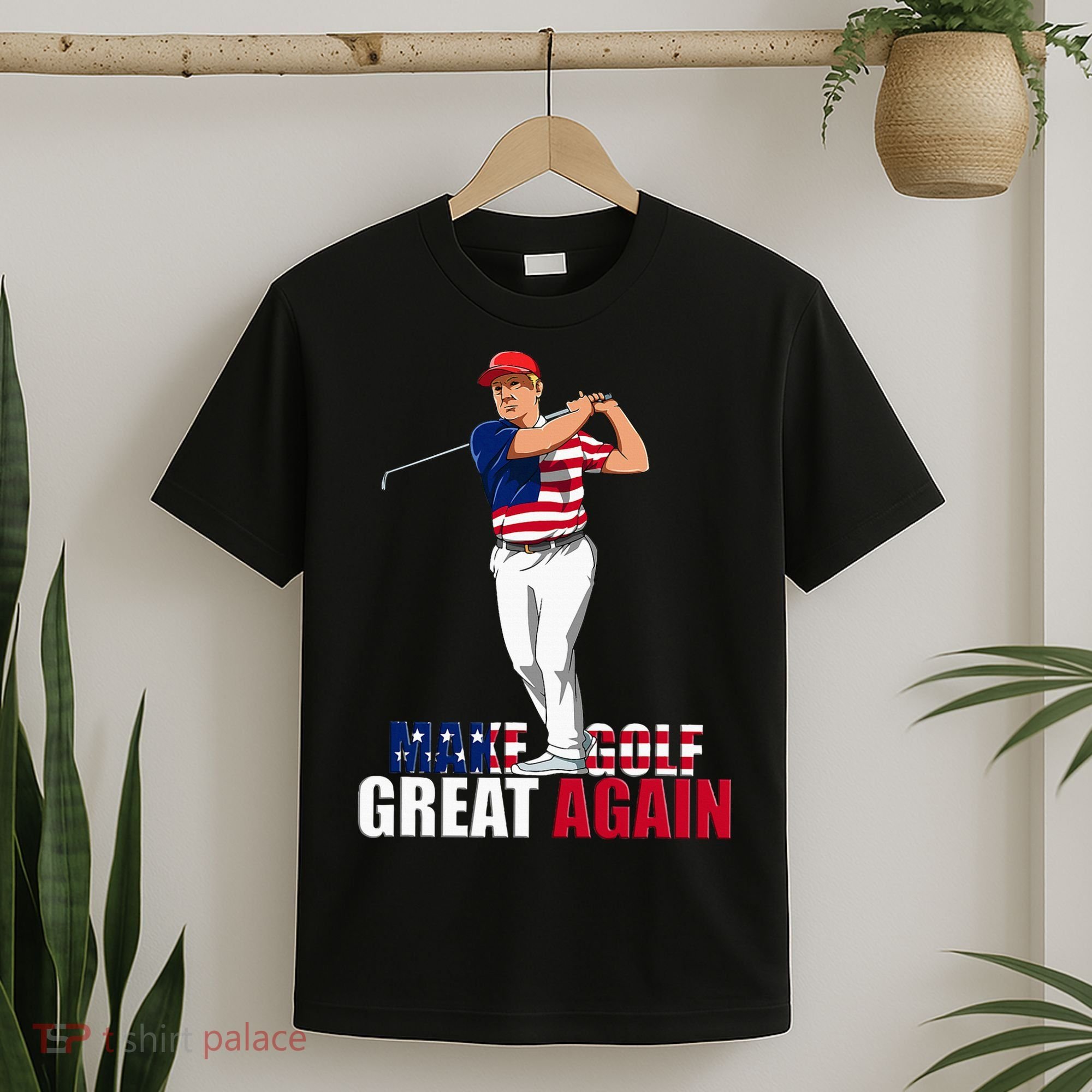 Donald Trump Funny Golf Gift T-Shirt