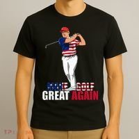 Donald Trump Funny Golf Gift T-Shirt thumb 3