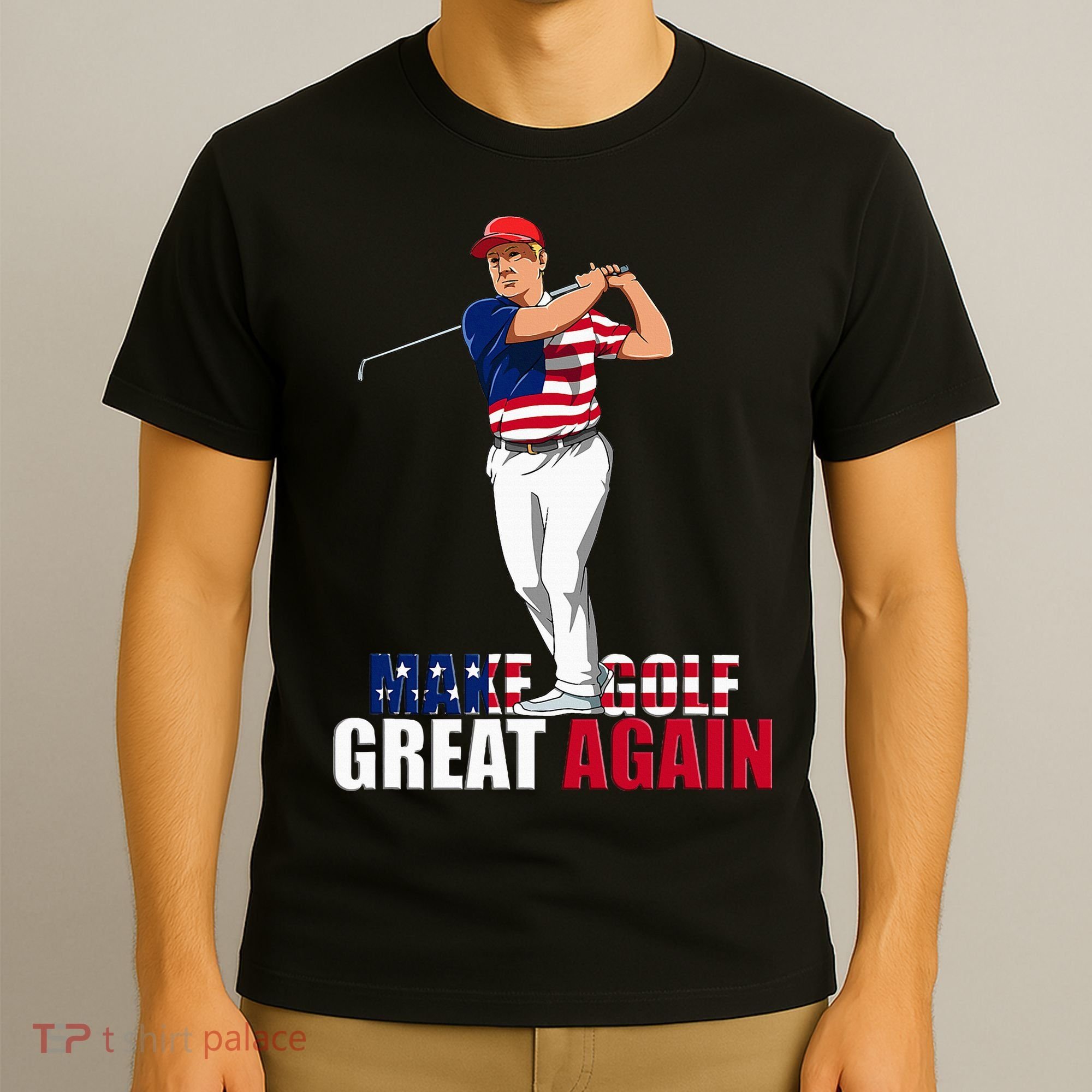 Donald Trump Funny Golf Gift T-Shirt