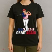 Donald Trump Funny Golf Gift T-Shirt thumb 4