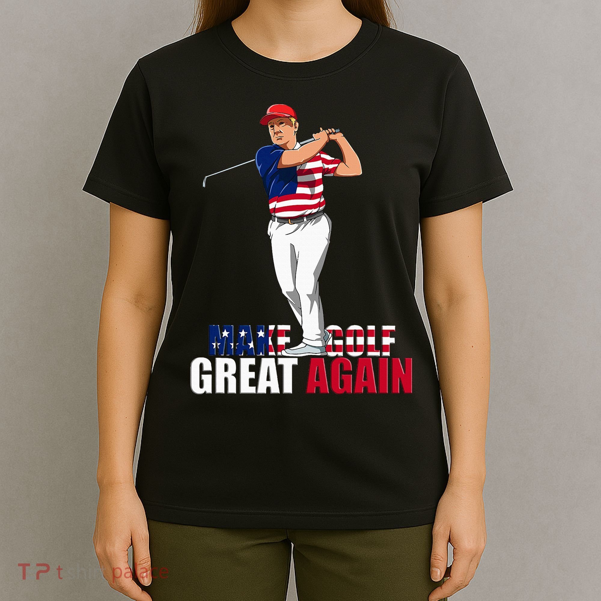 Donald Trump Funny Golf Gift T-Shirt