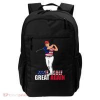 Donald Trump Funny Golf Gift Backpack thumb 0