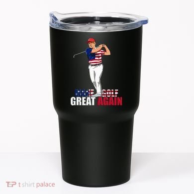 Donald Trump Funny Golf Gift Tumbler