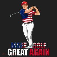 Donald Trump Funny Golf Gift Hat thumb 2