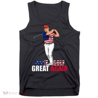 Donald Trump Funny Golf Gift Tank Top