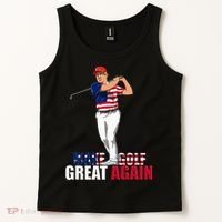 Donald Trump Funny Golf Gift Tank Top thumb 2