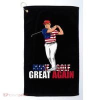 Donald Trump Funny Golf Gift Golf Towel thumb 0