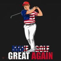 Donald Trump Funny Golf Gift Kids Hoodie thumb 5