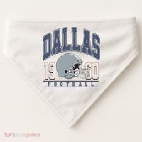 Dallas Texas Football USA-Made Doggie Bandana thumb 0
