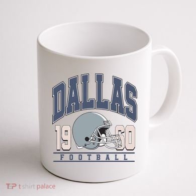 Dallas Texas Football Coffee Mug back
