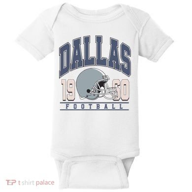 Dallas Texas Football Baby Bodysuit