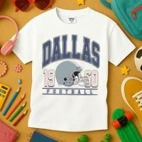 Dallas Texas Football Kids T-Shirt thumb 3