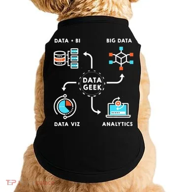Data Tshirt For Data Scientists, Analysts And Engineers TShirt Doggie Tank