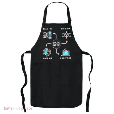 Data Tshirt For Data Scientists, Analysts And Engineers TShirt Apron