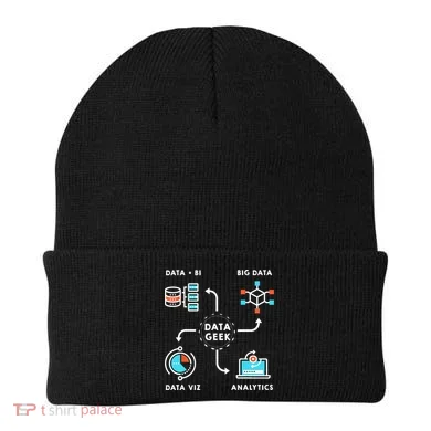 Data Tshirt For Data Scientists, Analysts And Engineers TShirt Beanie